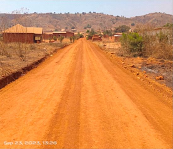 Road repairing in Kakontwe and Kampemba